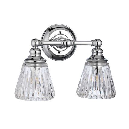 Quintiesse - LED Bathroom Wall Light KEYNES 2xG9/3W/230V IP44 Polished Chrome
