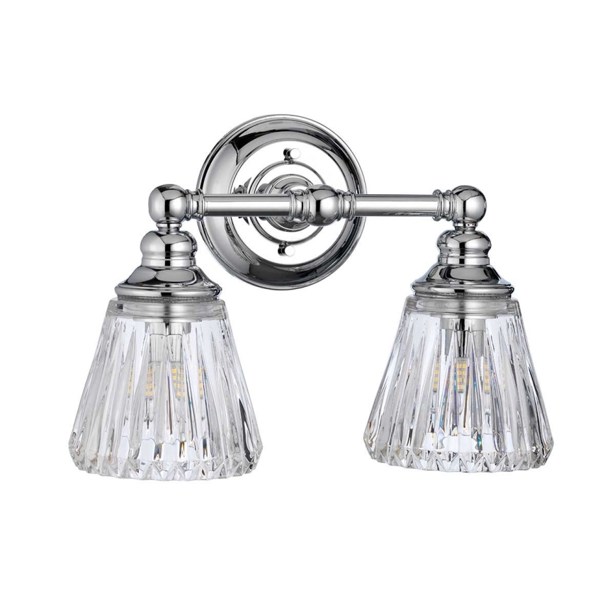 Quintiesse - LED Bathroom Wall Light KEYNES 2xG9/3W/230V IP44 Polished Chrome