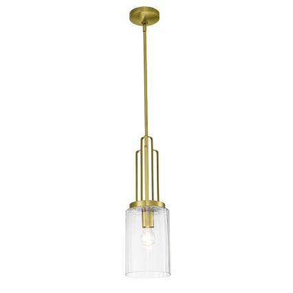 Quintiesse - KIMROSE Rod Pendant 1xE27/60W/230V Ø 17.8 cm Gold
