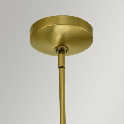 Quintiesse - KIMROSE Rod Pendant 1xE27/60W/230V Ø 17.8 cm Gold