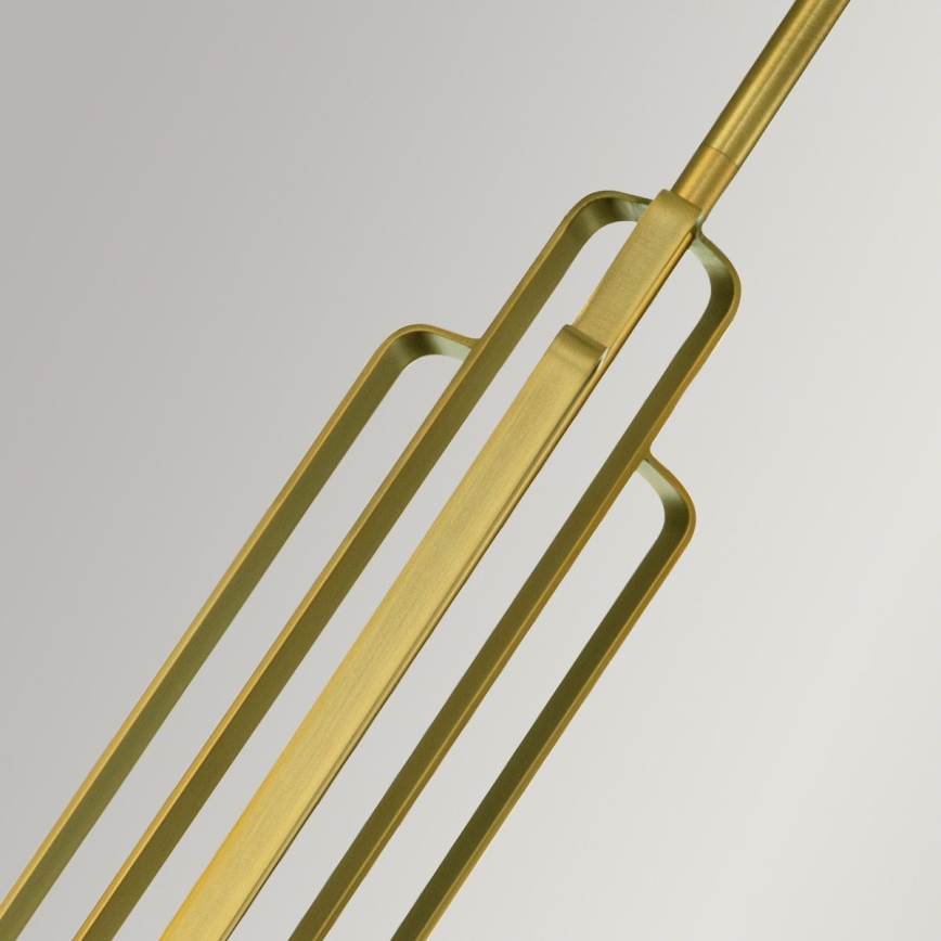 Quintiesse - KIMROSE Rod Pendant 1xE27/60W/230V Ø 17.8 cm Gold