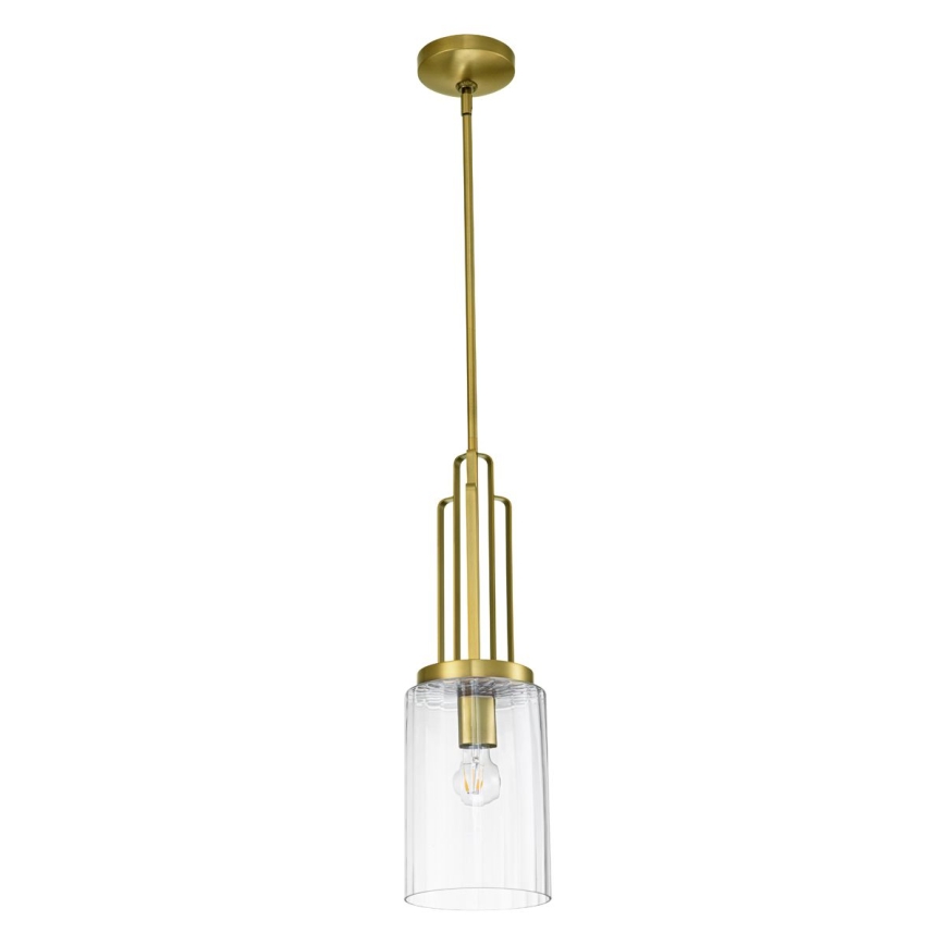 Quintiesse - KIMROSE Rod Pendant 1xE27/60W/230V Ø 17.8 cm Gold