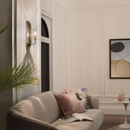 Quintiesse - KIMROSE Wall Light 1xE14/40W/230V, Gold