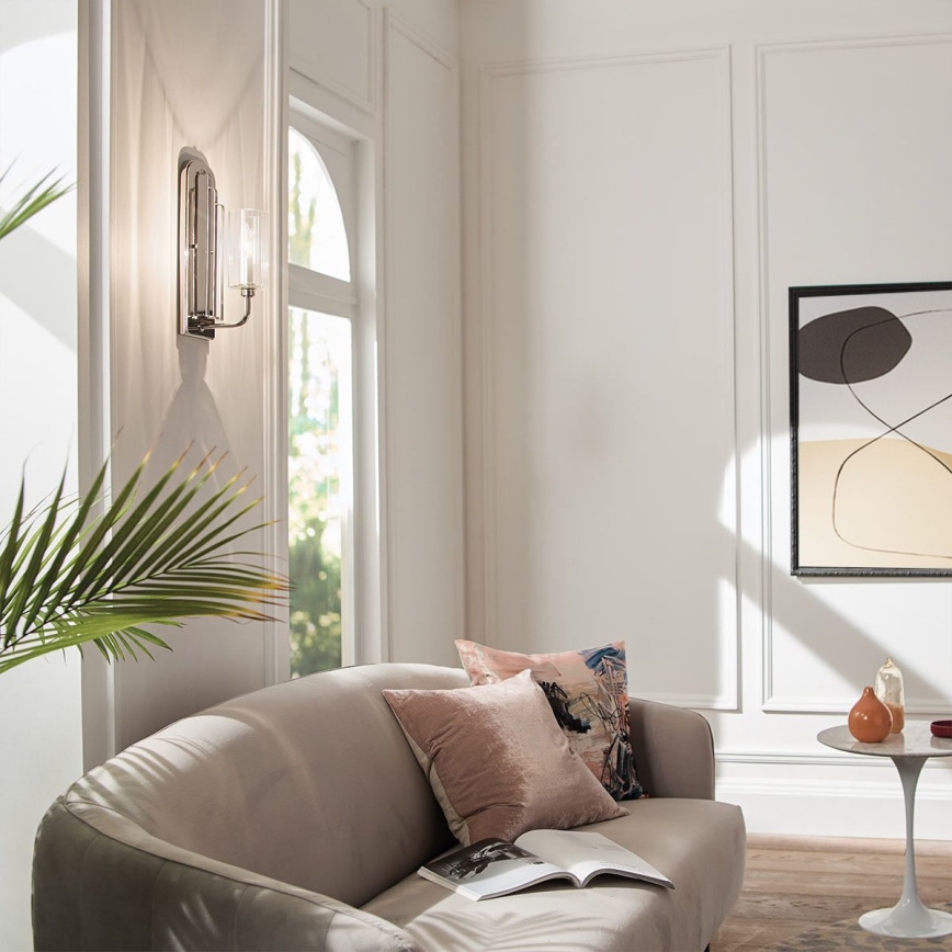 Quintiesse - KIMROSE Wall Light 1xE14/40W/230V Polished Chrome