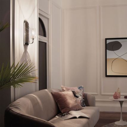 Quintiesse - KIMROSE Wall Light 1xE14/40W/230V Polished Chrome