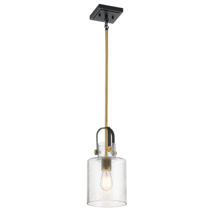 Quintiesse - KITNER rod pendant 1xE27/60W/230V Ø 18 cm gold/black
