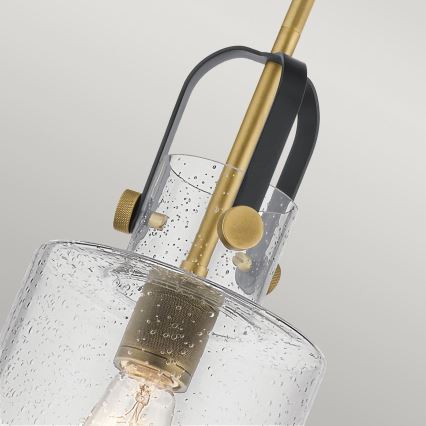 Quintiesse - KITNER rod pendant 1xE27/60W/230V Ø 18 cm gold/black