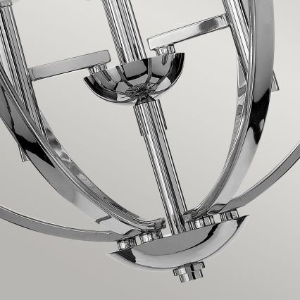 Quintiesse - LED chandelier suspended on cable MONDO 3xG9/3W/230V Ø 45.7 cm polished chrome