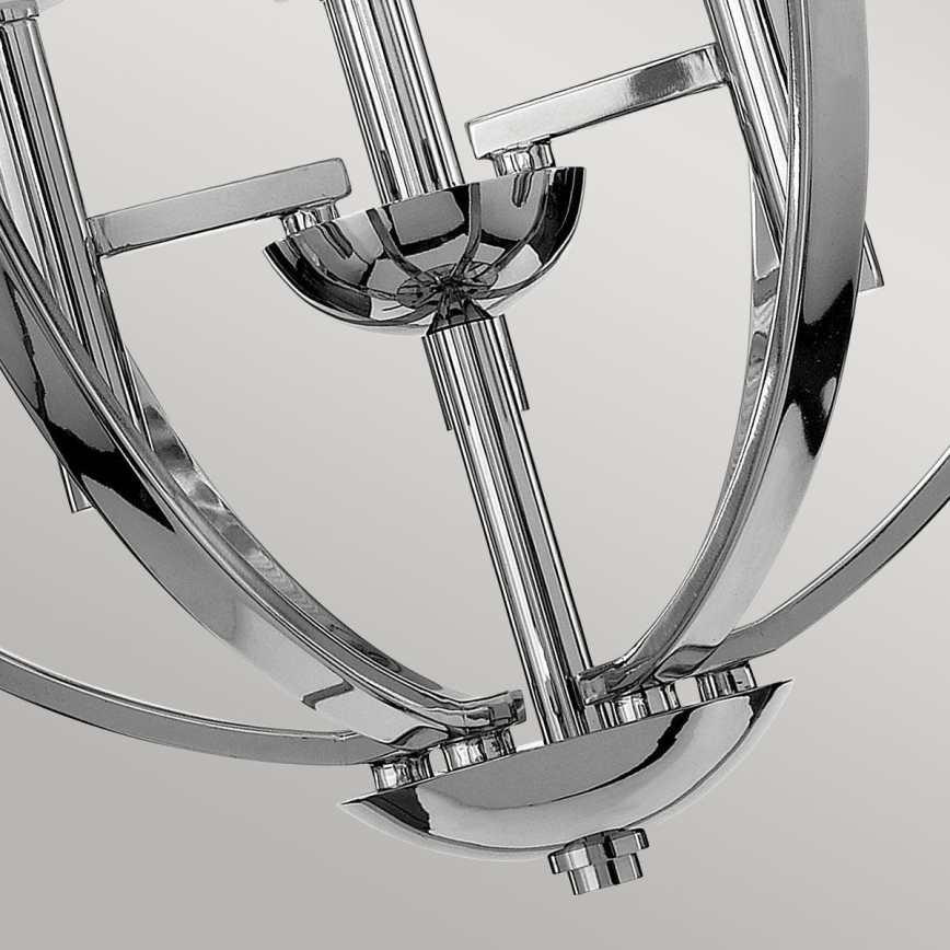 Quintiesse - LED chandelier suspended on cable MONDO 3xG9/3W/230V Ø 45.7 cm polished chrome