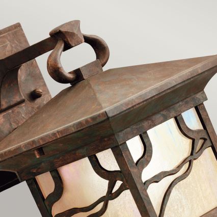 Quintiesse - Outdoor wall lamp MORRIS M 1xE27/60W/230V IP44 bronze