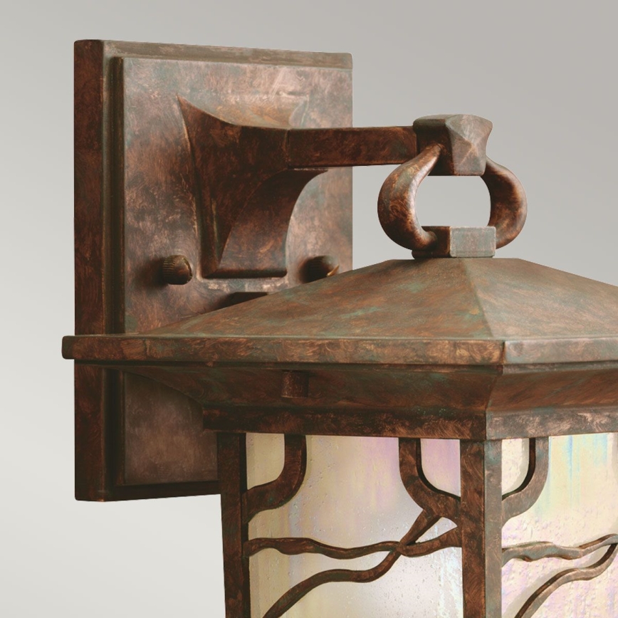 Quintiesse - Outdoor wall light MORRIS S 1xE27/60W/230V IP44 bronze