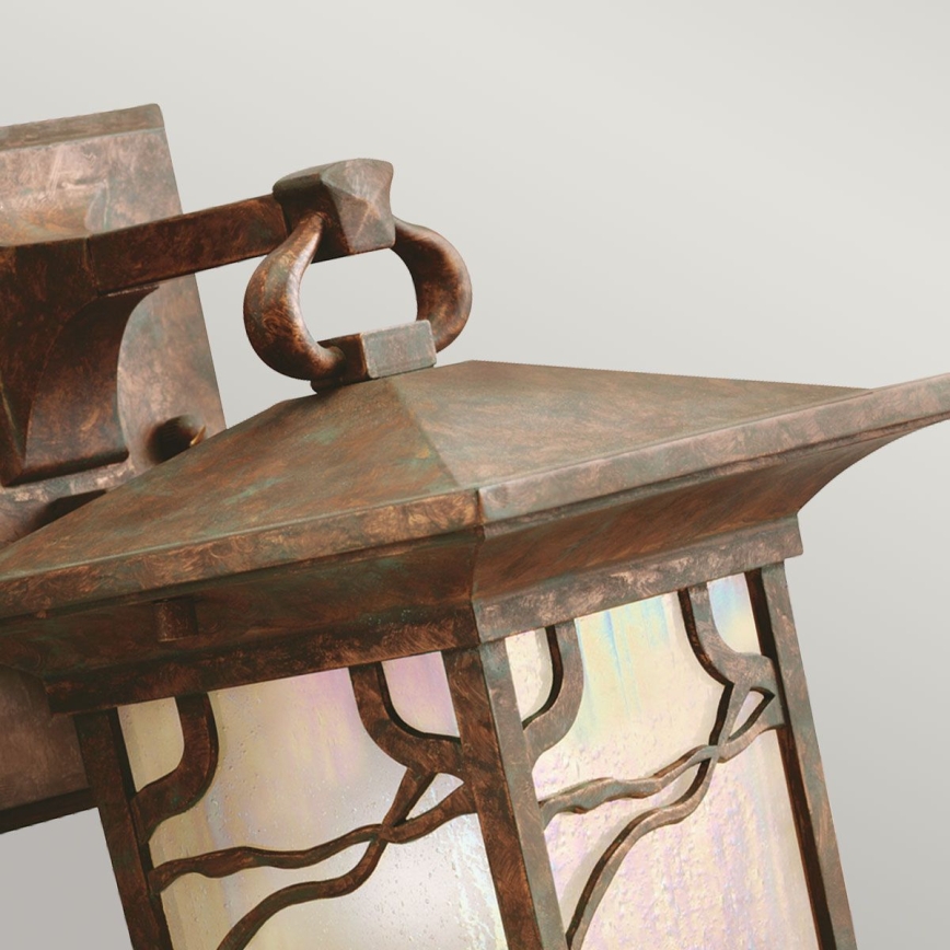 Quintiesse - Outdoor wall light MORRIS S 1xE27/60W/230V IP44 bronze