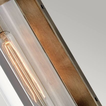 Quintiesse - Outdoor wall light PEARSON M 1xE27/60W/230V IP44 bronze