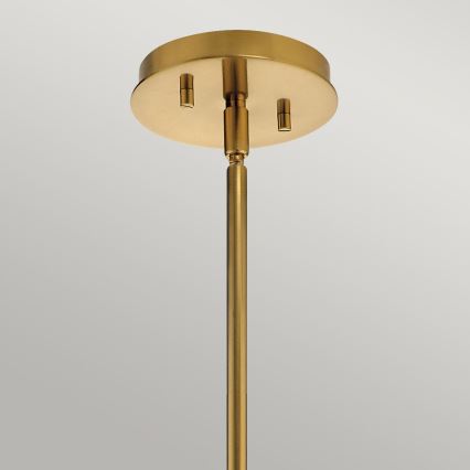 Quintiesse - Rod-mounted LED bathroom chandelier PIM 5xG9/3W/230V Ø 71.1 cm IP44 gold