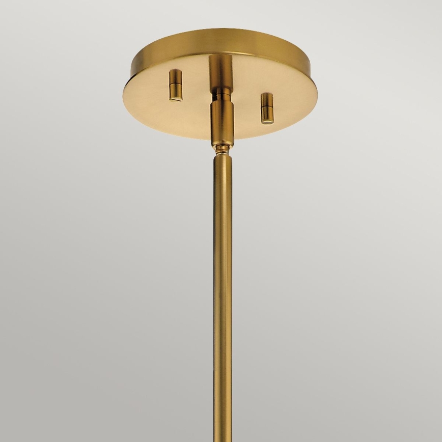 Quintiesse - Rod-mounted LED bathroom chandelier PIM 5xG9/3W/230V Ø 71.1 cm IP44 gold
