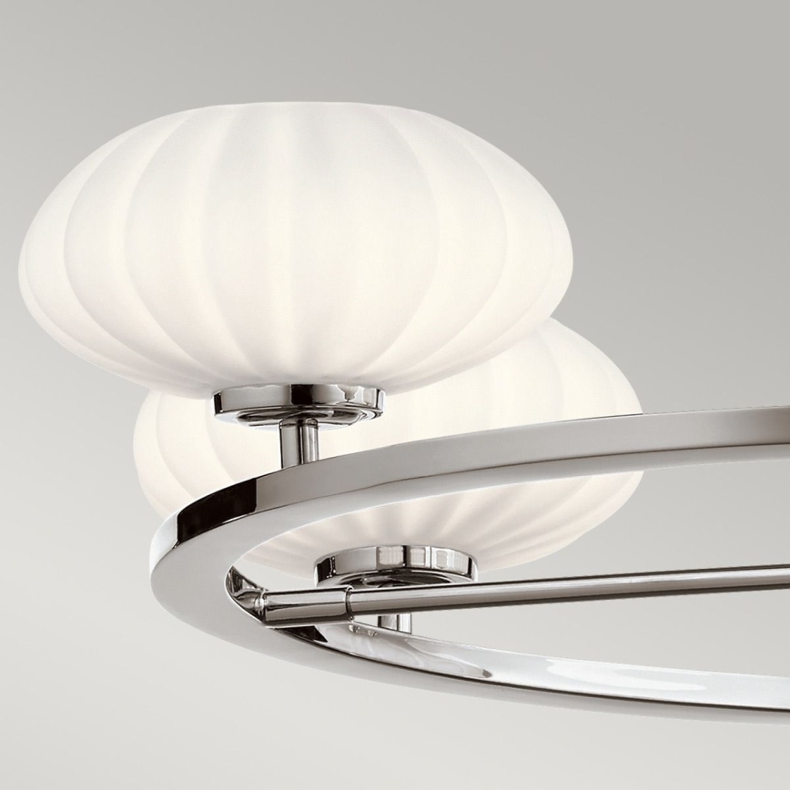 Quintiesse - LED Bathroom Pendant on Rod PIM 5xG9/3W/230V Ø 71.1 cm IP44 Polished Chrome