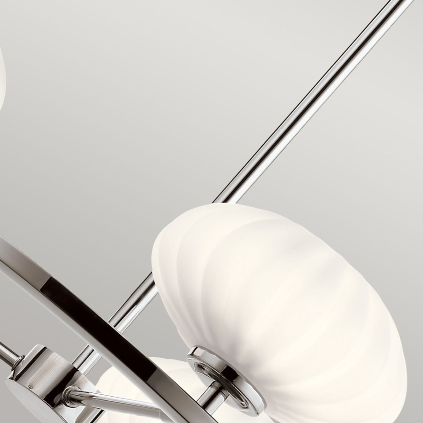 Quintiesse - LED Bathroom Pendant on Rod PIM 5xG9/3W/230V Ø 71.1 cm IP44 Polished Chrome