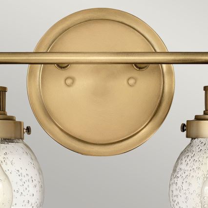 Quintiesse - Bathroom wall light POPPY 2xE27/60W/230V IP44 gold