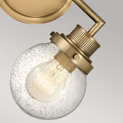 Quintiesse - Bathroom wall light POPPY 2xE27/60W/230V IP44 gold