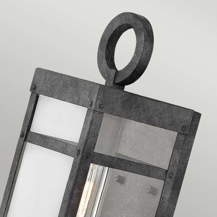 Quintiesse - Outdoor wall light PORTER S 1xE27/60W/230V IP44 black