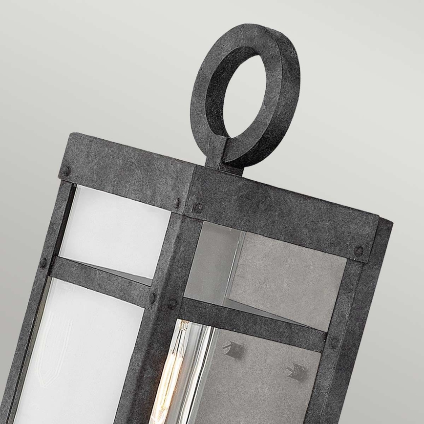 Quintiesse - Outdoor wall light PORTER S 1xE27/60W/230V IP44 black