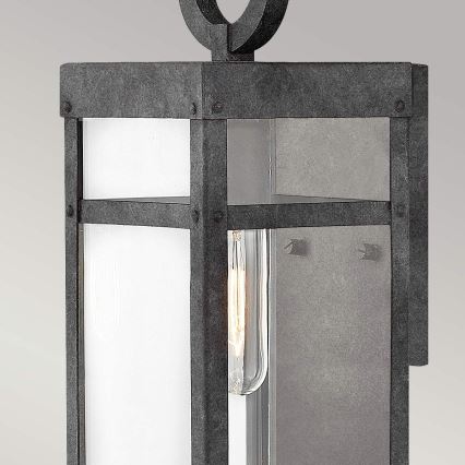 Quintiesse - Outdoor wall light PORTER S 1xE27/60W/230V IP44 black