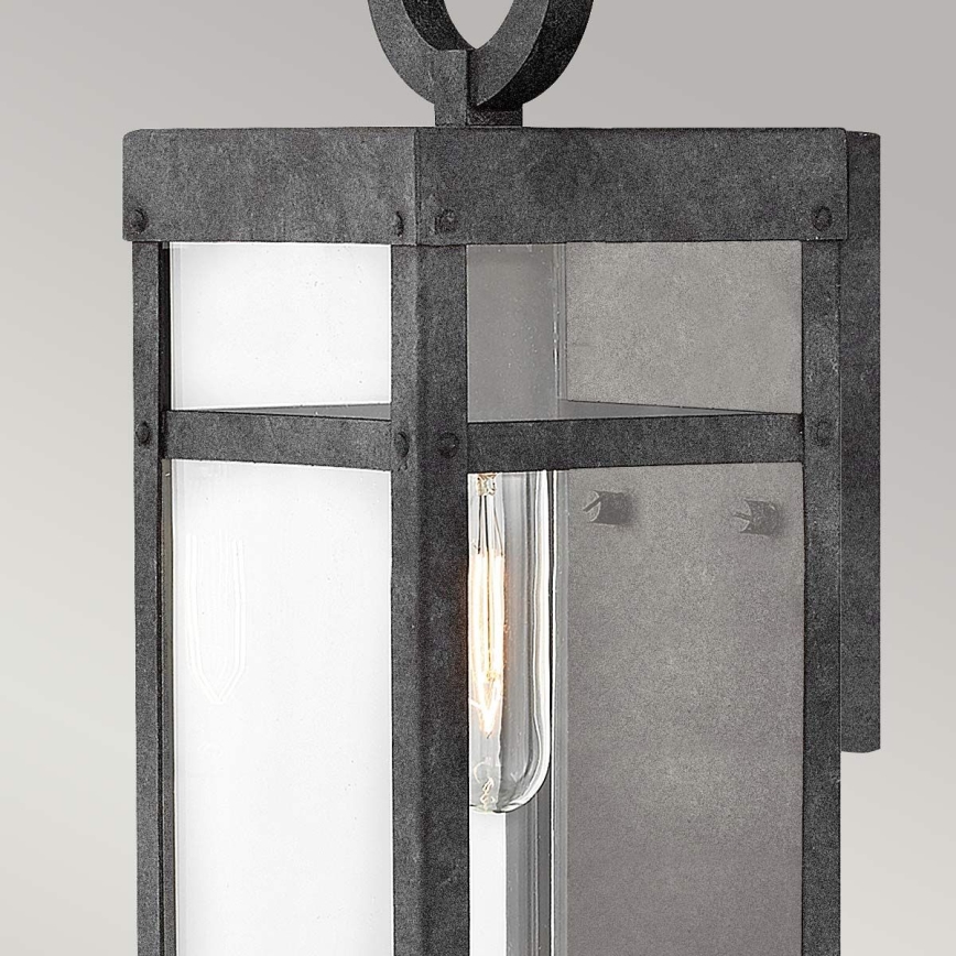 Quintiesse - Outdoor wall light PORTER S 1xE27/60W/230V IP44 black