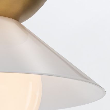 Quintiesse - SAUCER Ceiling Light 1xE27/40W/230V Ø 36.6 cm, Gold