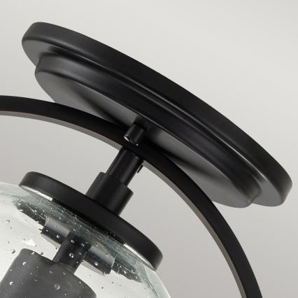 Quintiesse - Ceiling light SOMERSET 1xE27/60W/230V Ø 28.2 cm black