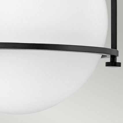 Quintiesse - SOMERSET ceiling light 1xE27/60W/230V Ø 28.2 cm, black