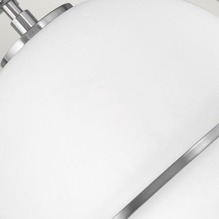 Quintiesse - SOMERSET ceiling light 1xE27/60W/230V Ø 28.2 cm matte chrome