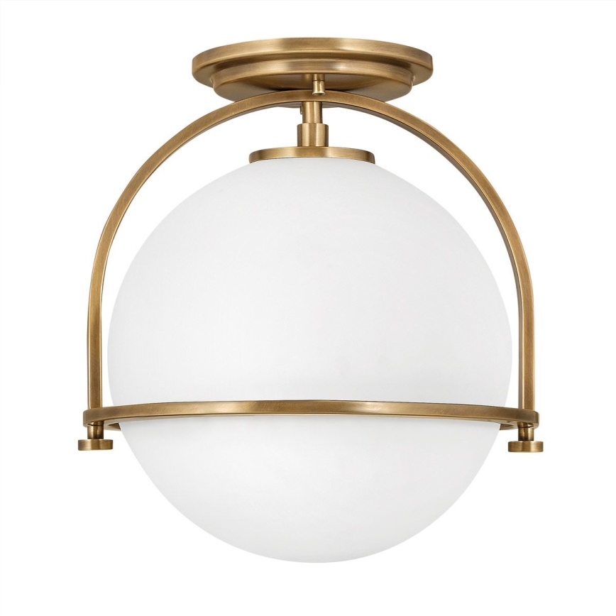 Quintiesse - Ceiling light SOMERSET 1xE27/60W/230V Ø 28.2 cm gold