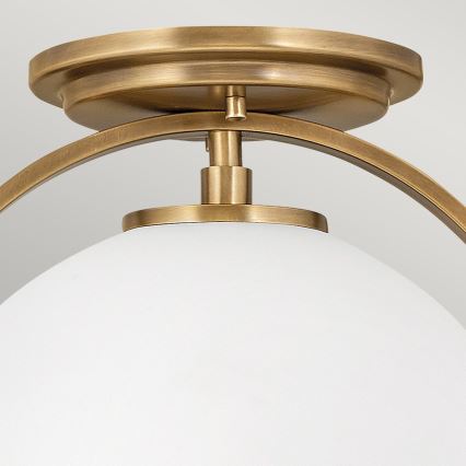 Quintiesse - Ceiling light SOMERSET 1xE27/60W/230V Ø 28.2 cm gold