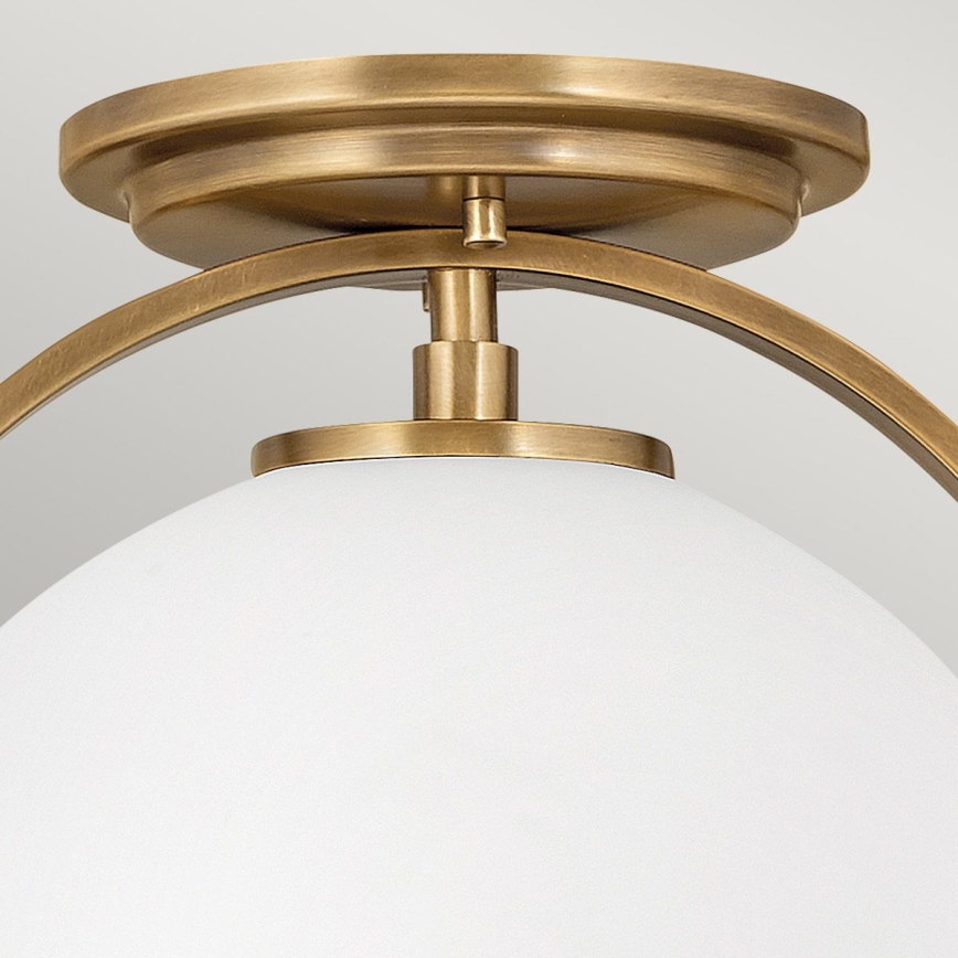 Quintiesse - Ceiling light SOMERSET 1xE27/60W/230V Ø 28.2 cm gold