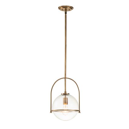 Quintiesse - SOMERSET rod pendant light 1xE27/60W/230V Ø 28.9 cm, bronze finish