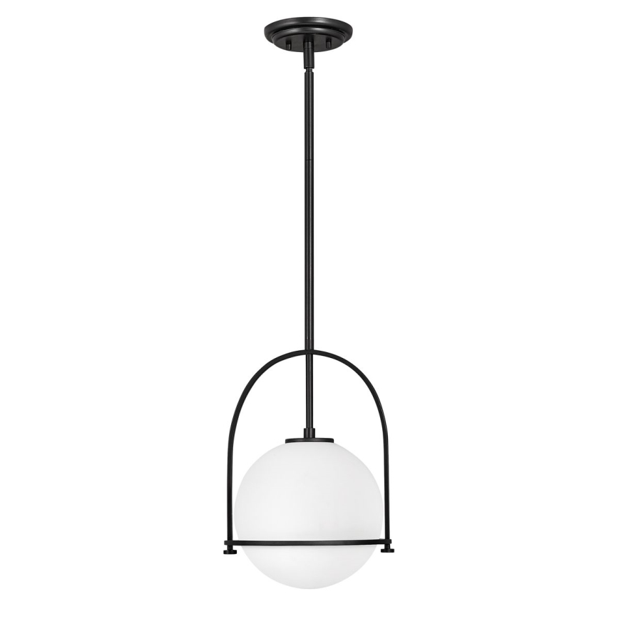 Quintiesse - SOMERSET Rod-Mounted Pendant Light 1xE27/60W/230V Ø 28.9 cm, Black