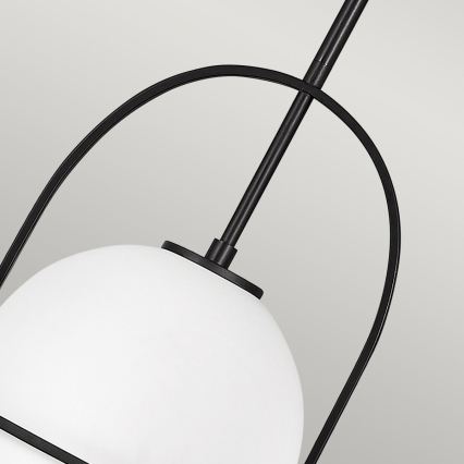Quintiesse - SOMERSET Rod-Mounted Pendant Light 1xE27/60W/230V Ø 28.9 cm, Black