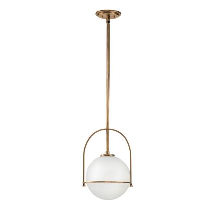 Quintiesse - SOMERSET rod pendant light 1xE27/60W/230V Ø 28.9 cm, bronze