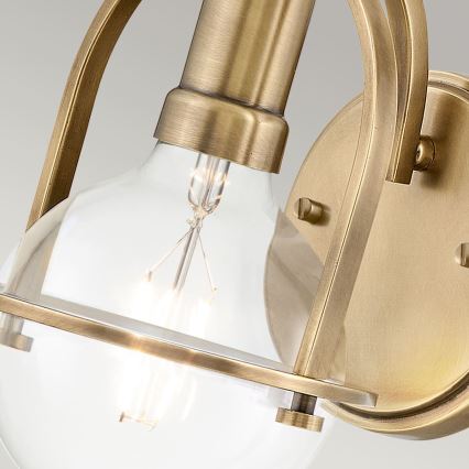 Quintiesse - SOMERSET Wall Lamp 1xE27/60W/230V Gold