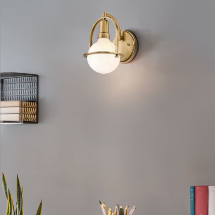Quintiesse - SOMERSET Wall Light 1xE27/60W/230V Gold