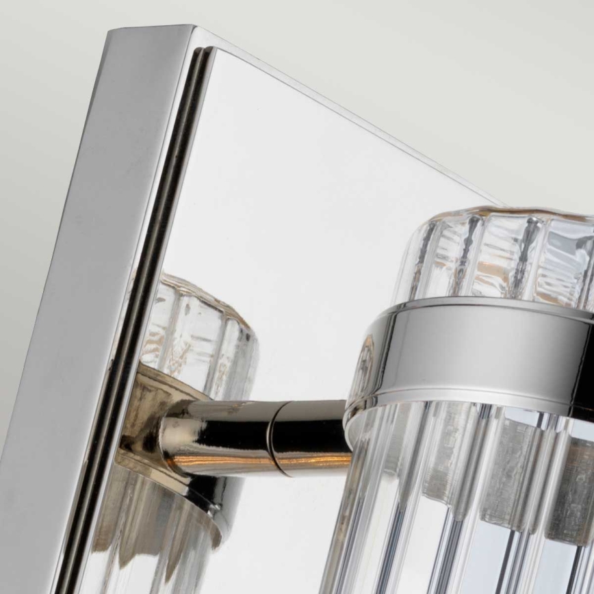 Quintiesse - Bathroom wall light WELLINGTON 1xE27/60W/230V IP44 polished chrome