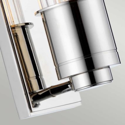 Quintiesse - Bathroom wall light WELLINGTON 1xE27/60W/230V IP44 polished chrome