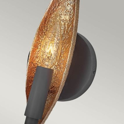 Quintiesse - Wall light WILLOW 1xE14/40W/230V gold/black