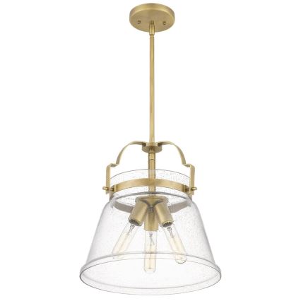 Quintiesse - WIMBERLEY Rod Chandelier 3xE27/60W/230V Ø 35.6 cm Gold