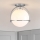 Quintiesse - SOMERSET ceiling light 1xE27/60W/230V Ø 28.2 cm matte chrome