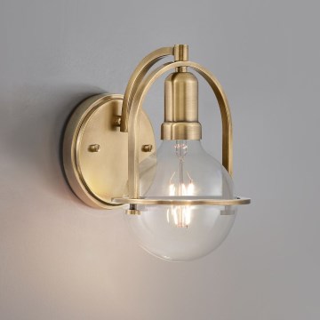 Quintiesse - SOMERSET Wall Lamp 1xE27/60W/230V Gold
