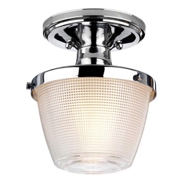 Quoizel - Bathroom ceiling light DUBLIN 1xE27/40W/230V IP44 shiny chrome