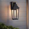 Quoizel - BUCKLEY S Outdoor Wall Light 1xE27/40W/230V IP44 Black