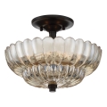 Quoizel - Ceiling light WHITECAP 3xE14/40W/230V d. 29,7 cm