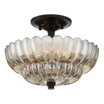 Quoizel - Ceiling light WHITECAP 3xE14/40W/230V d. 29,7 cm
